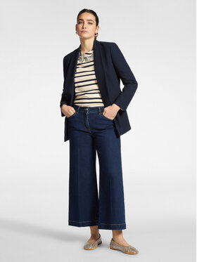 Elena Mirò Elena Mirò Jeansy P512P000389N034 Niebieski Cropp Fit