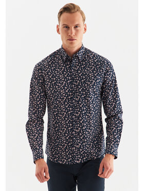 Pako Lorente Pako Lorente Koszula P22WF-1X-026 Granatowy Slim Fit