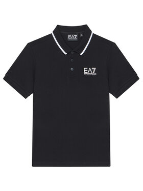 EA7 Emporio Armani EA7 Emporio Armani Polo 7B000023 AF12901 UC001 Crna Regular Fit