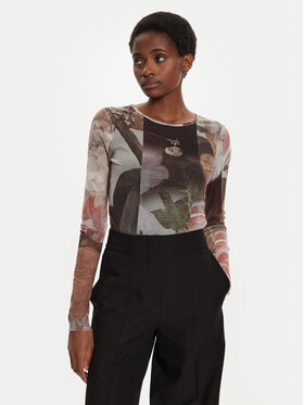 Desigual Desigual Блуза Carson 24WWTK59 Кафяв Regular Fit