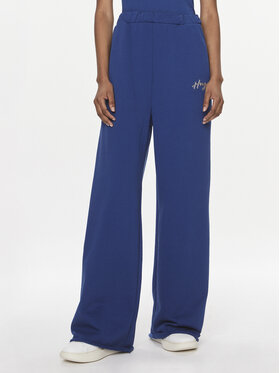 HUGO Hugo Spodnji del trenirke Nasuede_2 50508560 Modra Relaxed Fit