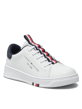 Tommy Hilfiger Tommy Hilfiger Sneakers Low Cut Lace Up T3B4-32225-1355 M Alb