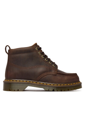 Dr. Martens Dr. Martens Kotníková obuv Lowell Chukka DM43350201 Tmavě hnědá