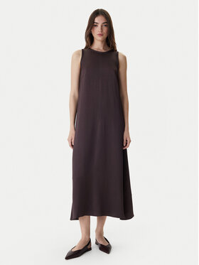 Marella Marella Sukienka letnia Emme by Marella Uguale 2615221011 Brązowy Regular Fit