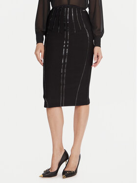 Elisabetta Franchi Elisabetta Franchi Zīmuļveida svārki GO-124-57E2-V460 Melns Slim Fit
