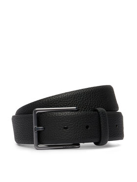 Calvin Klein Calvin Klein Pásek Warmth Buckle Pebble 35Mm Fixed LV04D7062G Černá
