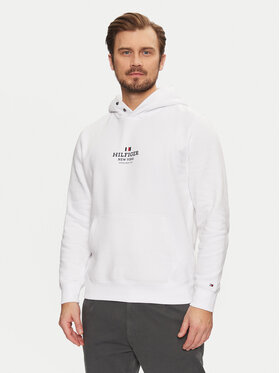 Tommy Hilfiger Tommy Hilfiger Bluza MW0MW39050 Biały Regular Fit