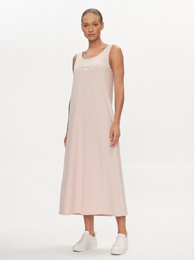 Calvin Klein Jeans Calvin Klein Jeans Літня сукня Monologo J20J223702 Рожевий Loose Fit