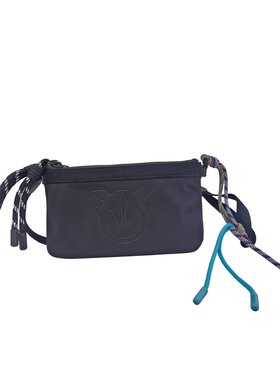 PINKO PINKO Torba Horizontal bag mini recycled Czarny