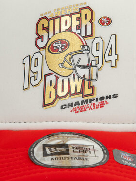 New Era New Era Czapka z daszkiem San Francisco 49Ers Superbowl 60595295 Biały