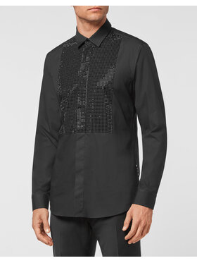 PHILIPP PLEIN PHILIPP PLEIN Camicia 8773 Nero Regular Fit