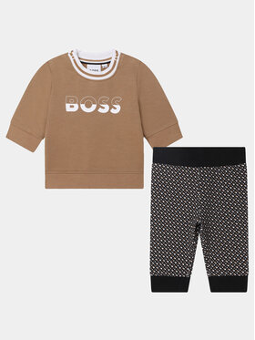 Boss Boss Dres J98446 Beżowy Regular Fit