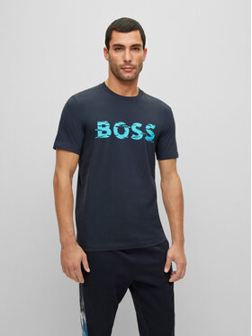 Boss Boss T-Shirt 50483730 Niebieski Regular Fit