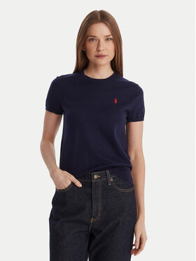 Polo Ralph Lauren Polo Ralph Lauren Tričko 211971872004 Tmavomodrá Slim Fit