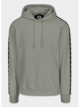 PITBULL PITBULL Bluza Bluza męska z kapturem TAPE NUGGET S Szary Regular Fit
