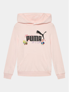 Puma Puma Pulóver Puma X Spongebob 622213 Rózsaszín Regular Fit