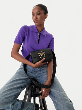 PINKO PINKO Τσάντα Love One Mini Slouchy Fl Al 25-26 104340 A2OX Μαύρο