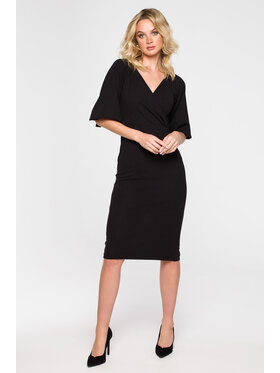 Makover Makover Abito da sera K152 Nero Regular Fit