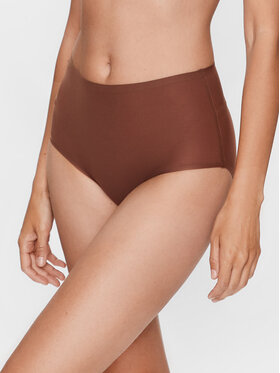 Chantelle Chantelle Класически бикини с висока талия Soft Stretch C26470 Кафяв