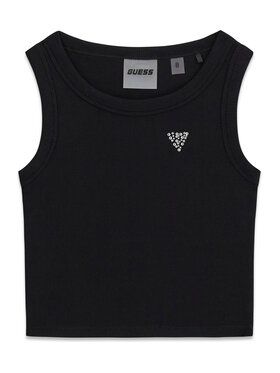 Guess Guess Топ J6GI36 K8RT2 Чорний Slim Fit