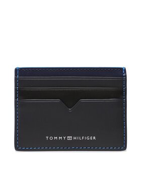 Tommy Hilfiger Tommy Hilfiger Custodie per carte di credito Th Modern Lather Cc Holder AM0AM10994 Blu scuro