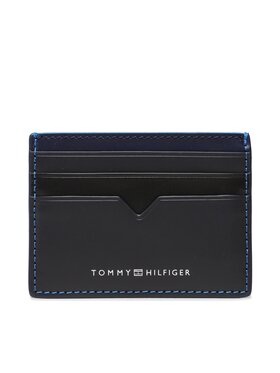 Tommy Hilfiger Tommy Hilfiger Kreditkartenetui Th Modern Lather Cc Holder AM0AM10994 Dunkelblau