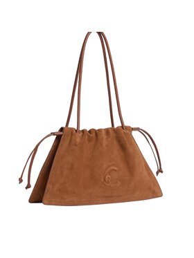 Coccinelle Coccinelle Borsetta Dulse Suede Medium Marrone