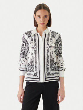 Morgan Morgan Särk 261-CFOULAR Valge Regular Fit