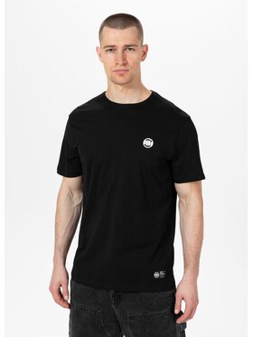 PITBULL PITBULL T-Shirt SMALL LOGO Czarny Regular Fit