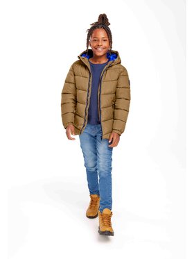 MINOTI MINOTI Kurtka zimowa 15coat 17 Brązowy Regular Fit