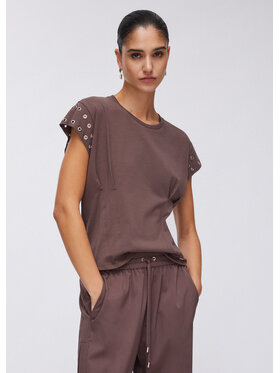 Liu Jo Liu Jo T-shirt TA6251JS00391015 Viola Regular Fit