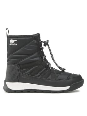 Sorel Sorel Čizme za snijeg Youth Whitney II Short Lace Up NC3903-010 Crna