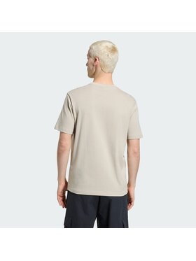 adidas adidas T-Shirt 164741 Beżowy Regular Fit