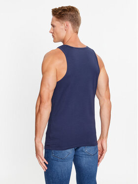 Guess Tank Top U97M02 K6YW1 Tamnoplava Regular Fit