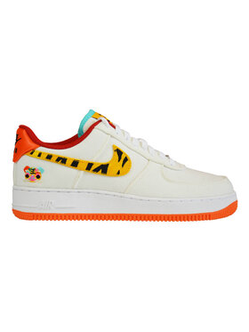 Nike Nike Buty halowe Air Force 1 '07 Low Year Of The Tiger Kremowy