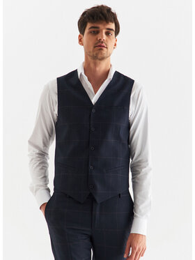 Pako Lorente Pako Lorente Kamizelka P22WF-8G-001 Granatowy Slim Fit