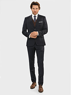 Evenemen Evenemen Garnitur Peo Granatowy Slim Fit
