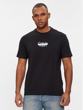Calvin Klein Calvin Klein T-Shirt Logo K10K112395 Czarny Regular Fit