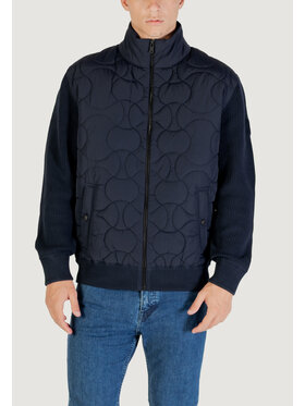 BOSS BOSS Giacca di pelle Kavietor 10272310 01 Blu To Fit