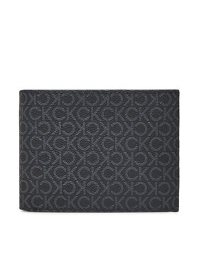 Calvin Klein Calvin Klein Portafoglio da uomo Classic Mono Trifold 10Cc W/Coin K50K512855 Nero
