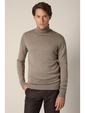 Lancerto Lancerto Sweter Sigmar SW073225000081 Beżowy Regular Fit