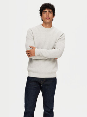 Selected Homme Selected Homme Pulover Dane 16092599 Gri Regular Fit