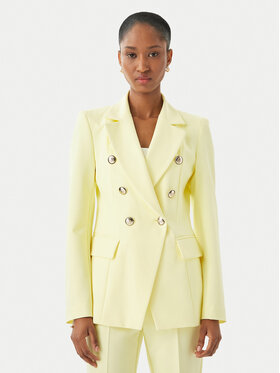 Maryley Maryley Giacca da abito 26EB139/43LE Giallo chiaro Regular Fit
