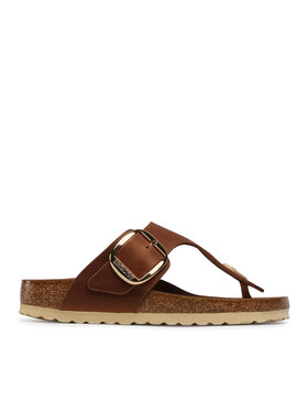Birkenstock Birkenstock Infradito Gizeh Big Buckle 1018785 Marrone