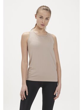 Athlecia Athlecia Koszulka techniczna Julee Seamless Biały Regular Fit