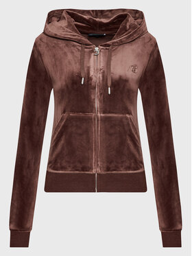 Juicy Couture Juicy Couture Pulóver Robertson JCAP176 Barna Slim Fit