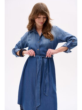 blue shadow blue shadow Sukienka Saax Niebieski Regular Fit