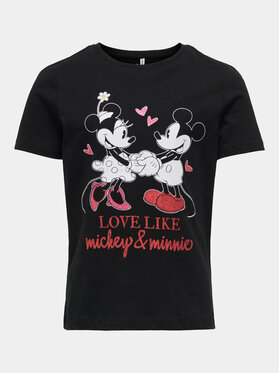 Kids ONLY Kids ONLY T-shirt MICKEY 15319034 Crna Regular Fit