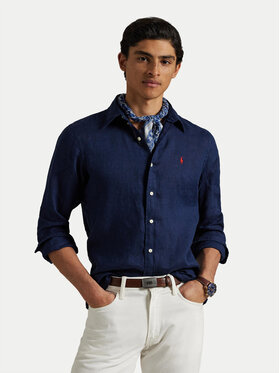 Polo Ralph Lauren Polo Ralph Lauren Košulja 710968915007 Tamnoplava Slim Fit