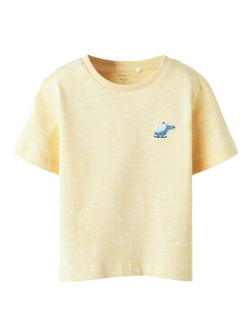 NAME IT NAME IT T-Shirt Fredery 13238143 Żółty Regular Fit